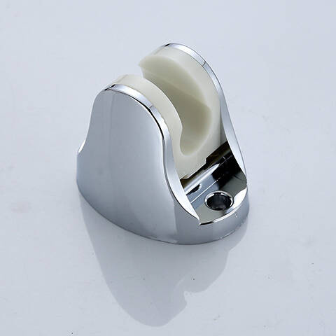 Uchwyt na słuchawkę prysznicową chromowany zaokrąglony