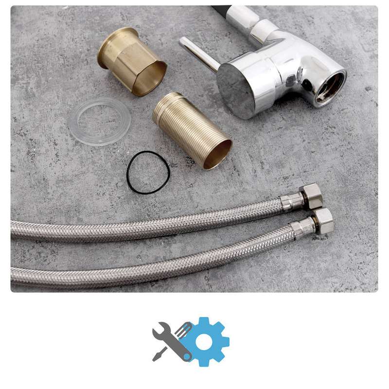 Bateria kuchenna wysoka flex czarna elastyczna FLEXI