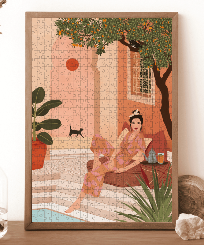 Puzzle 500el. Maroko w tubie