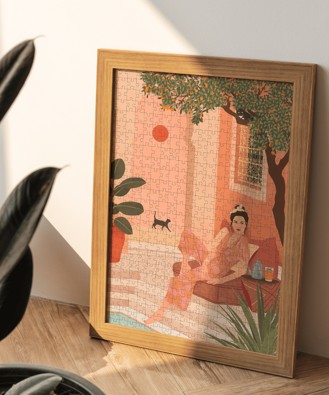 Puzzle 500el. Maroko w tubie