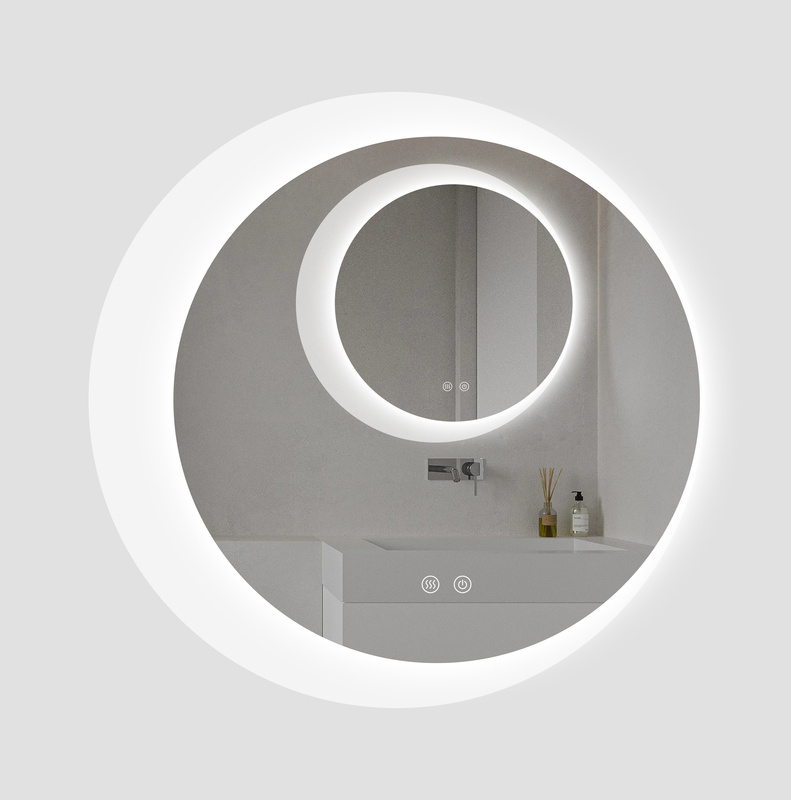 Lustro podświetlane LED 70 cm okrągłe H-2015