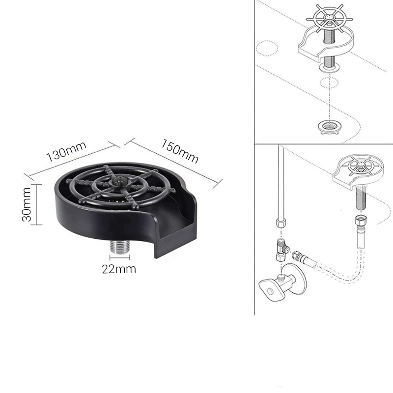 Automatyczna myjka do kubków, szklanek, słoików