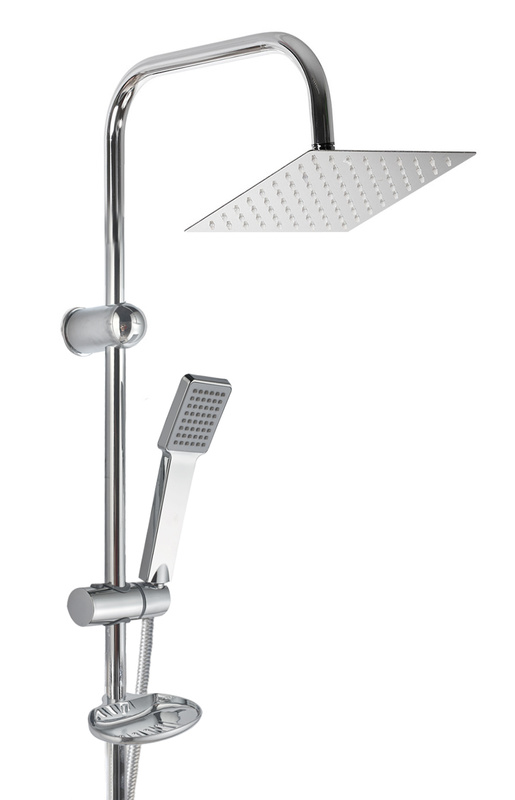 Bateria prysznicowa + deszczownica zestaw natryskowy