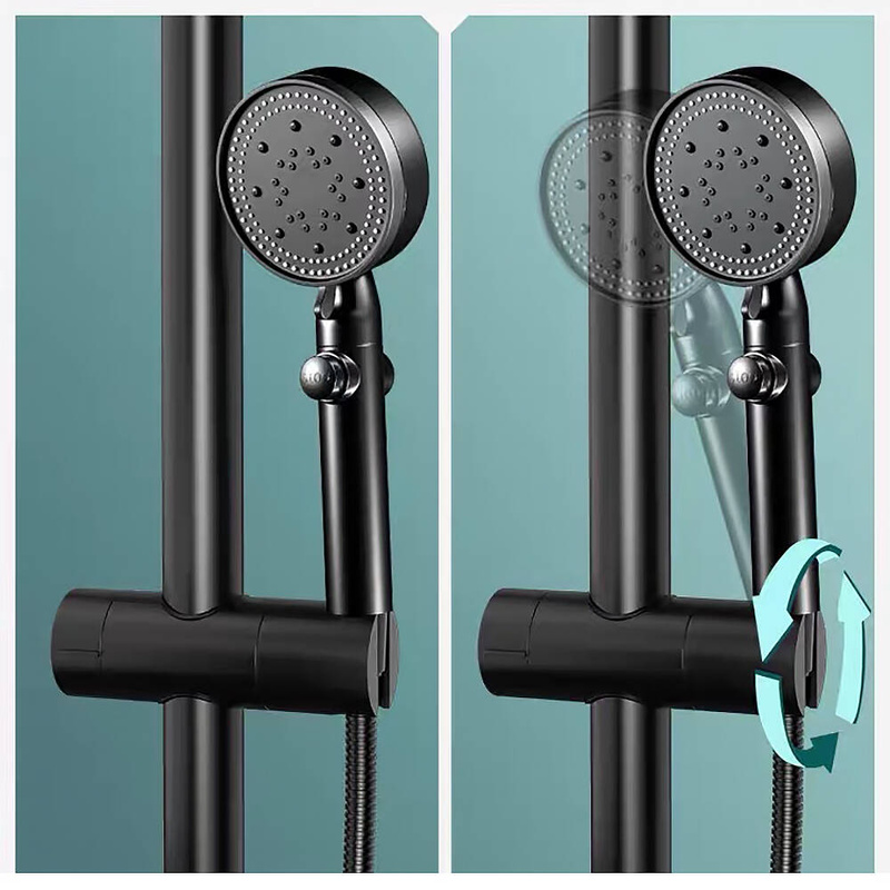 Czarny uchwyt na słuchawkę EASY-FIX uniwersalny M22-M25