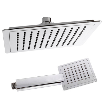 Zestaw prysznicowy deszczownica + słuchawka CARO