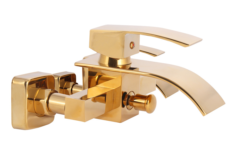 Bateria wannowa IDEAL złota