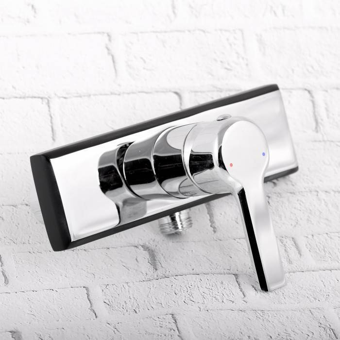 Bateria prysznicowa MILA chrom + zestaw natryskowy