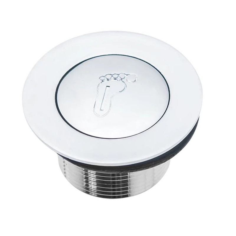 Korek do wanny brodzika standardowy ze stopą