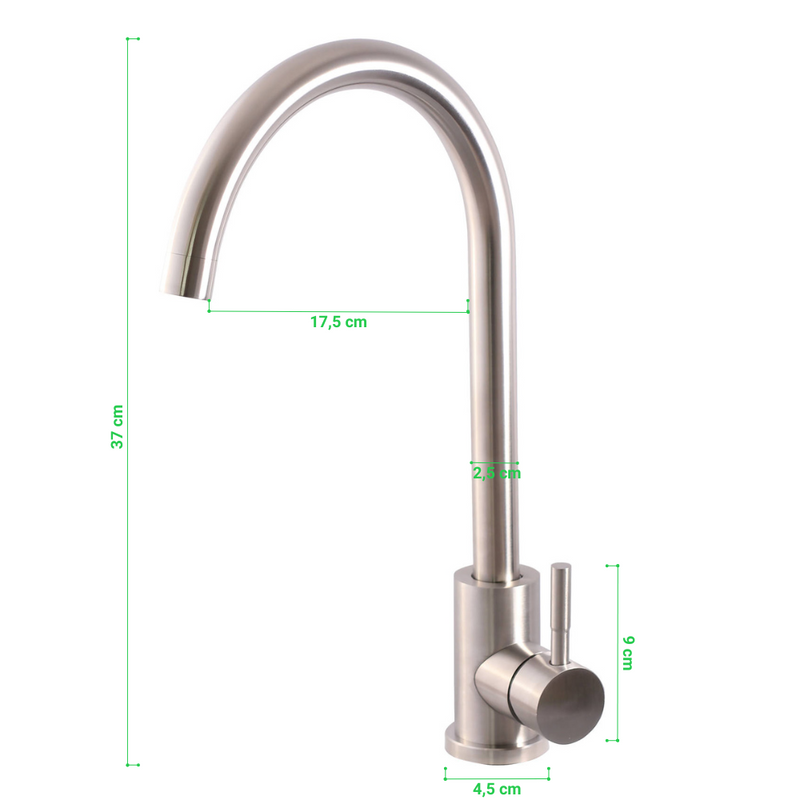 Bateria kuchenna ze stali szczotkowanej INOX