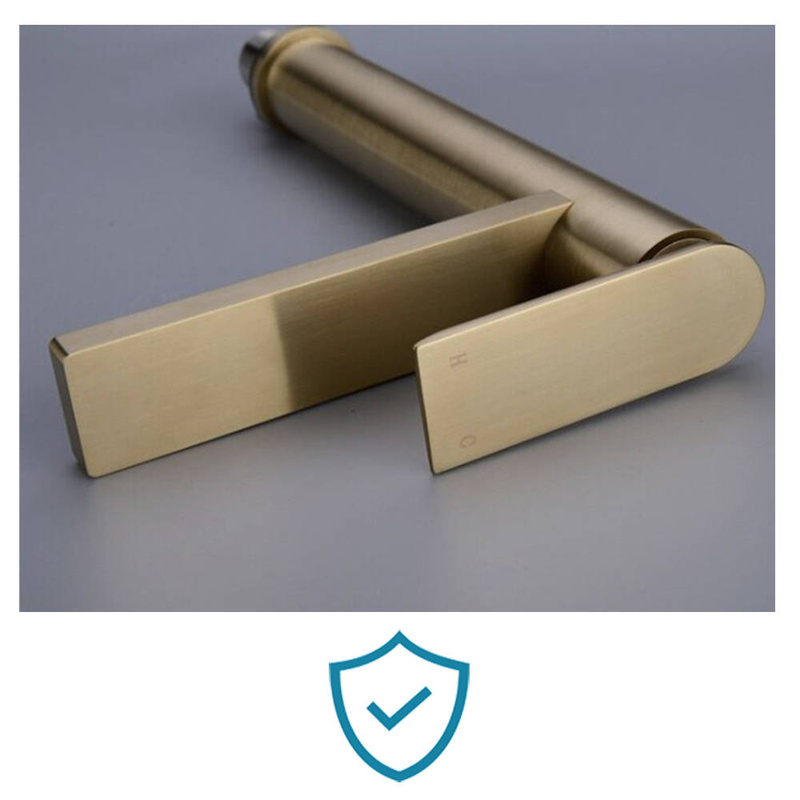 Bateria umywalkowa złota TROGIR