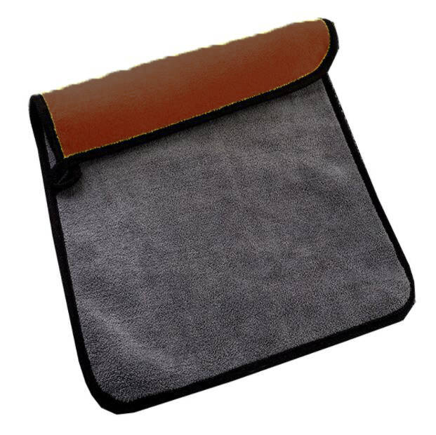 Ścierka z mikrofibry brązowa do osuszania 40x30