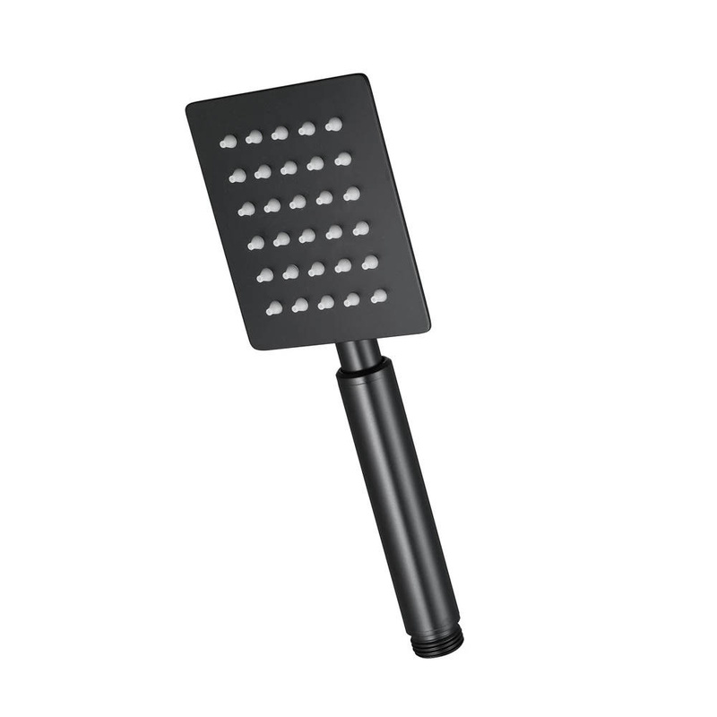 Zestaw prysznicowy SLIM BLACK kwadratowy