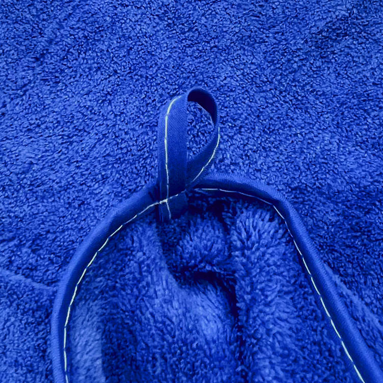 Ręcznik kąpielowy MIKRO granatowy z mikrofibry 70x140 szybkoschnący