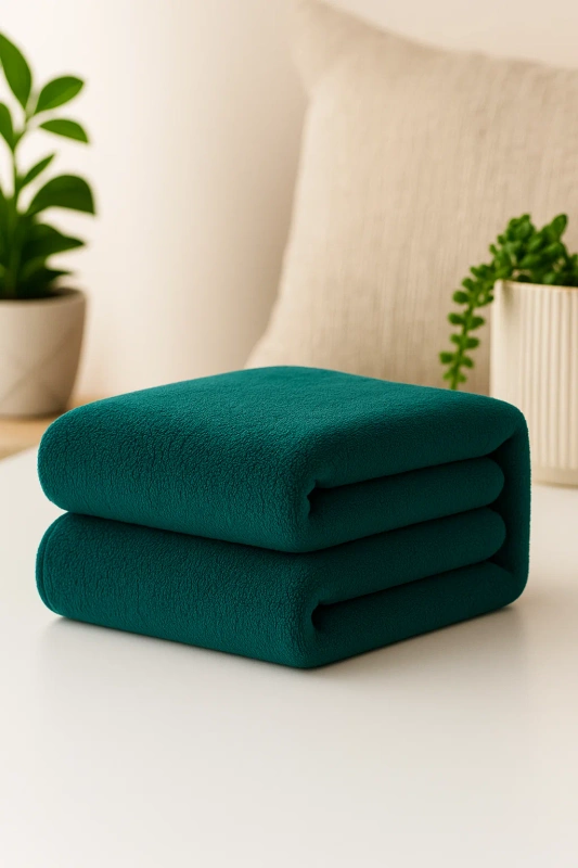 Ręcznik kąpielowy MIKRO petrol z mikrofibry 50x100 szybkoschnący