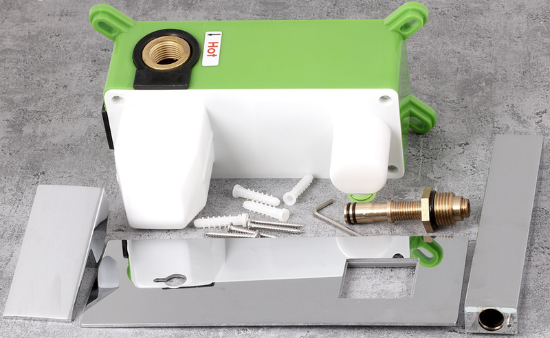 Bateria umywalkowa podtynkowa PARIS CHROM