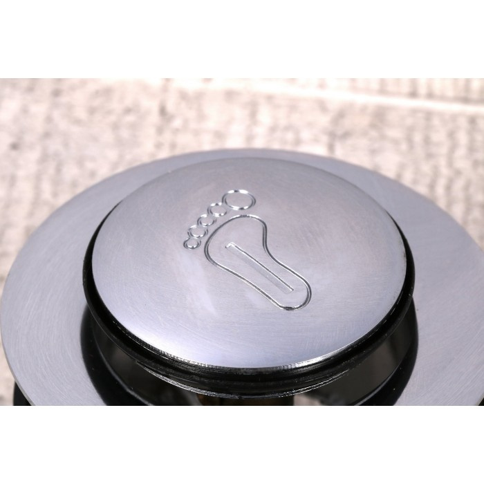 Korek do wanny brodzika standardowy ze stopą