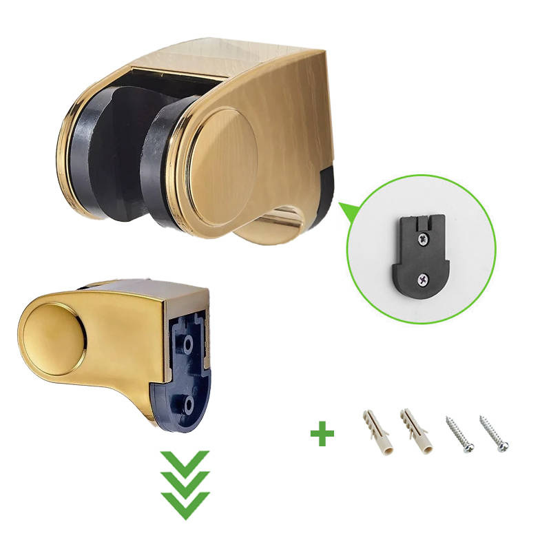 Zestaw prysznicowy CARO złoty