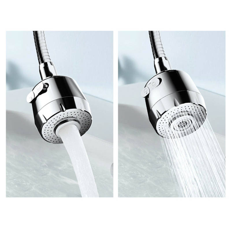 Perlator rączka słuchawka do baterii kuchennej giętka chrom 2F