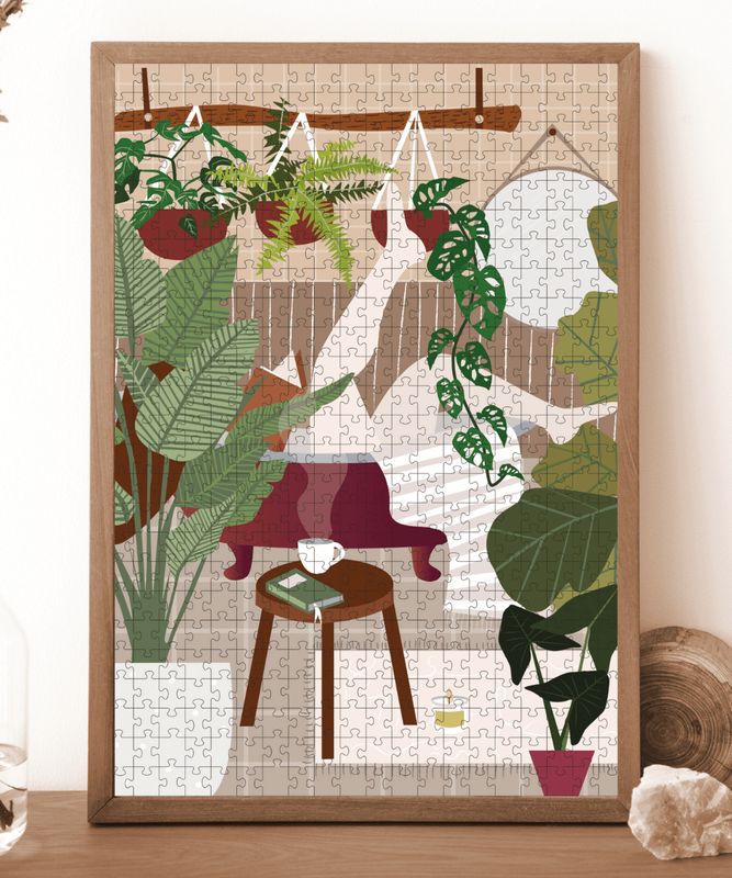 Puzzle 500el. Wanna w tubie