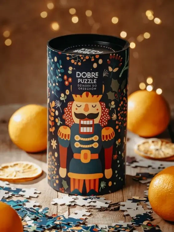 Puzzle 500 elementów Dziadek do Orzechów w tubie