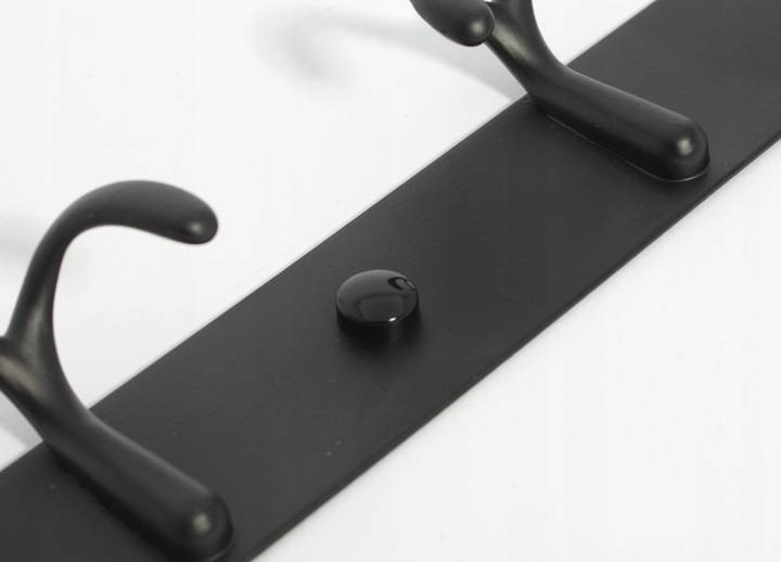 Wieszak łazienkowy motylek czarny 002