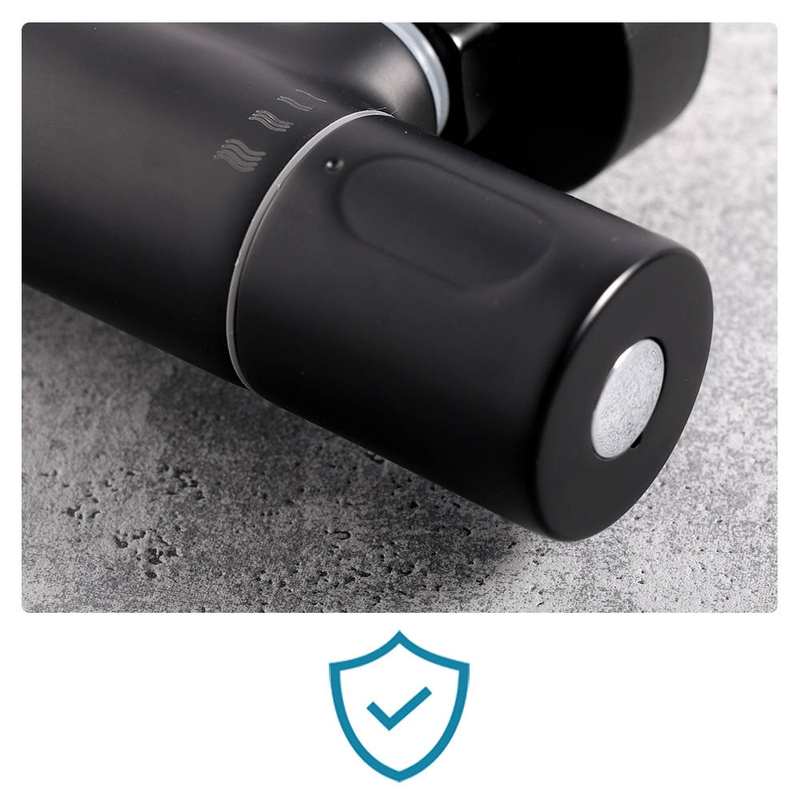 Bateria prysznicowa termostatyczna czarna Gloria