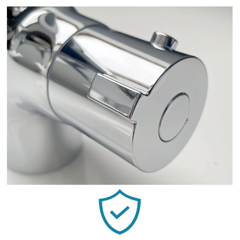 Bateria umywalkowa termostatyczna EDITH