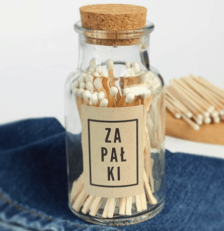 Zapałki w butelce 60szt