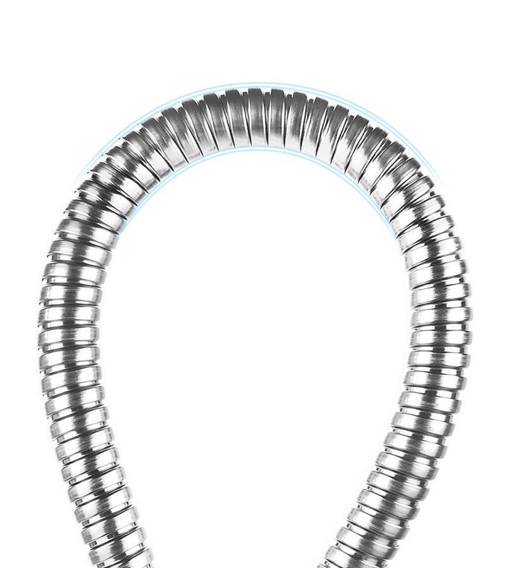 Zestaw natryskowy prysznicowy ze słuchawką 5-funkcyjną + wąż, uchwyt B-311