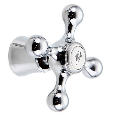 Zestaw pokrętła do baterii RETRO hot + cold