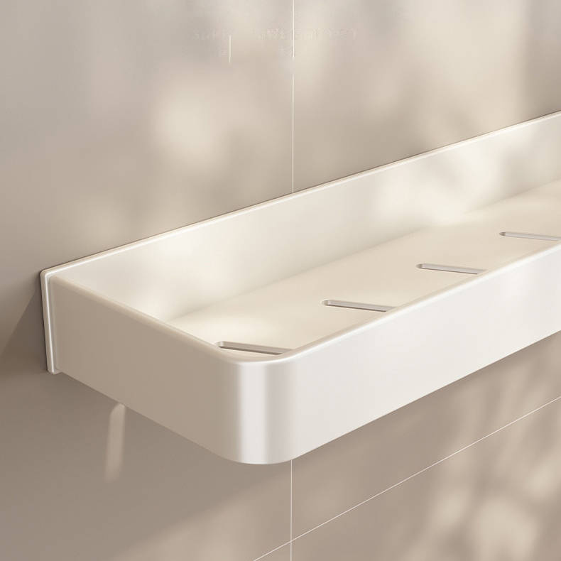 Półka łazienkowa wisząca biała LOFT 40cm