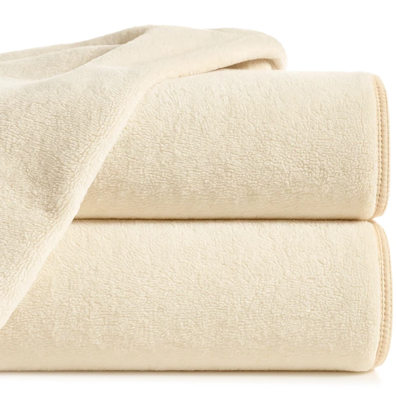 Ręcznik kąpielowy MIKRO kremowy ecru z mikrofibry 70x140 szybkoschnący