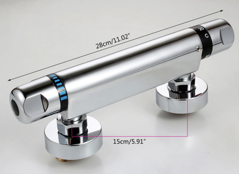 Bateria prysznicowa termostatyczna AL-812 z zestawem natryskowym