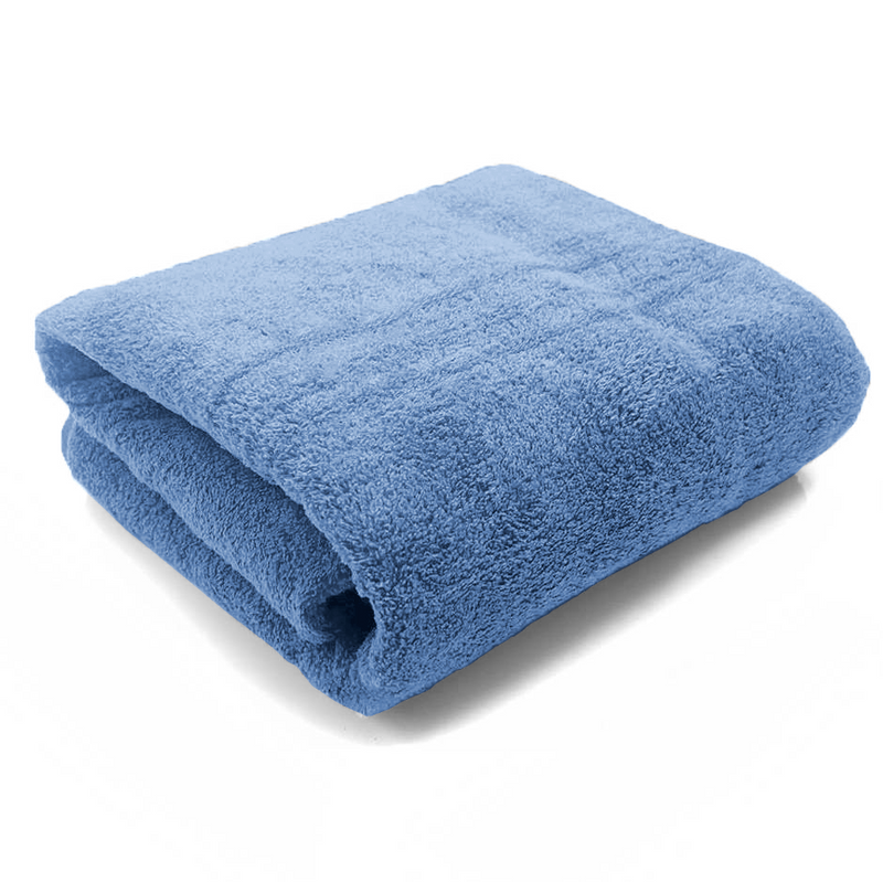 Ręcznik kąpielowy MIKRO błękitny z mikrofibry 70x140 szybkoschnący