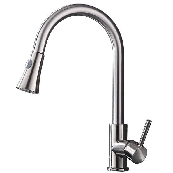 Bateria kuchenna wyciągana wylewka TUBO INOX