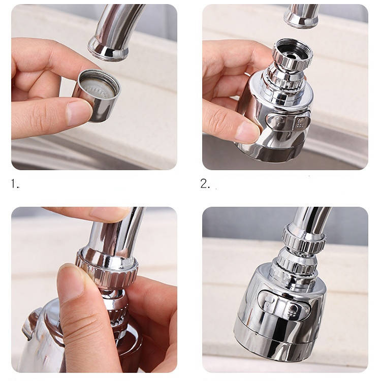 Perlator rączka słuchawka do baterii kuchennej chrom 2F