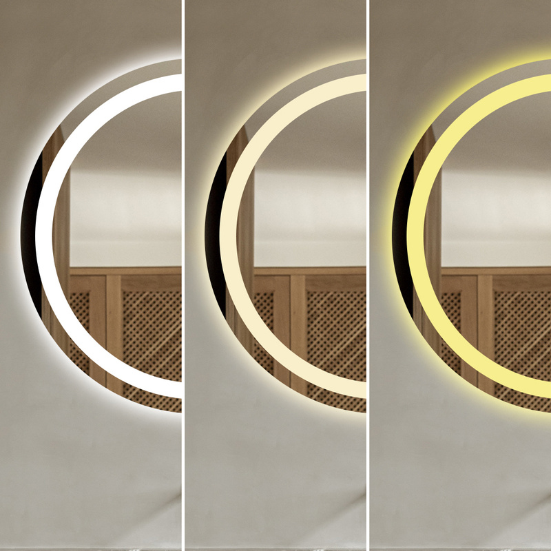 Lustro podświetlane LED 60 cm okrągłe J112