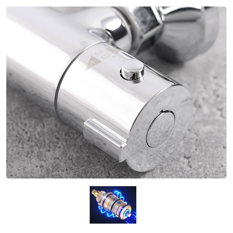 Bateria prysznicowa termostatyczna OAZA SLIM