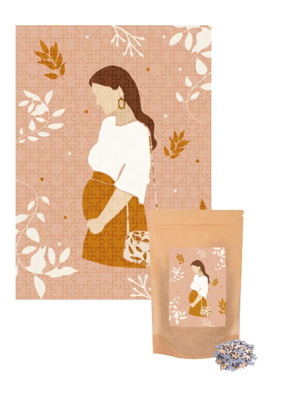 Puzzle 500el. Mom To Be w eco woreczku