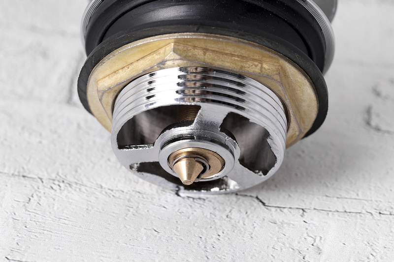 Korek do wanny lub brodzika chromowany standard