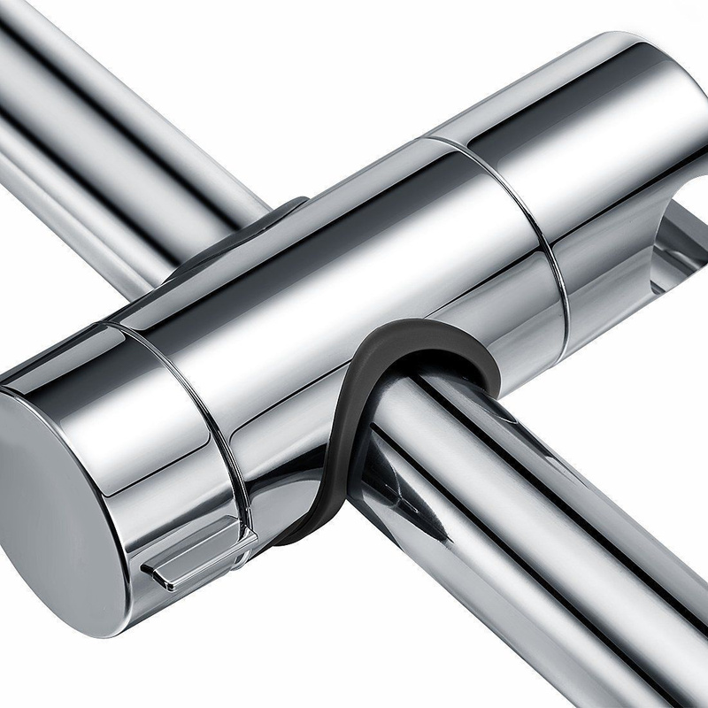 Uchwyt na słuchawkę na drążek prysznicowy uniwersalny M22-M25