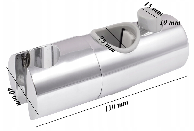 Uchwyt na słuchawkę do drążka prysznicowego M25