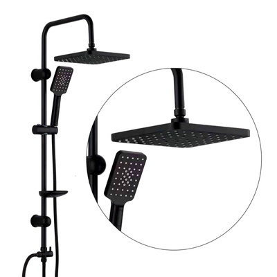 Zestaw natryskowy czarny PLATINUM