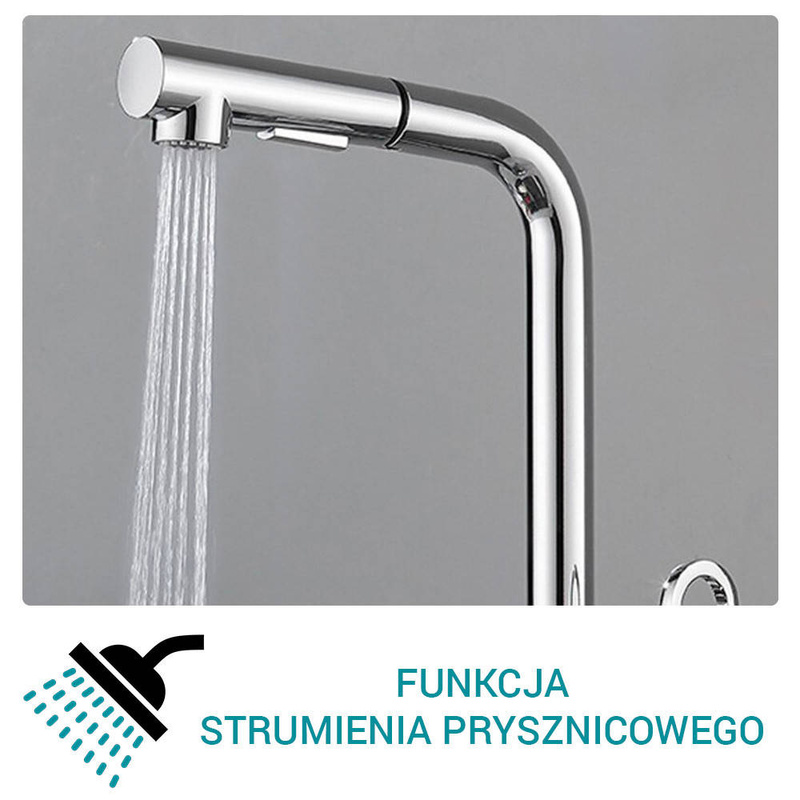 Bateria kuchenna GAJA z wyciągana wylewką