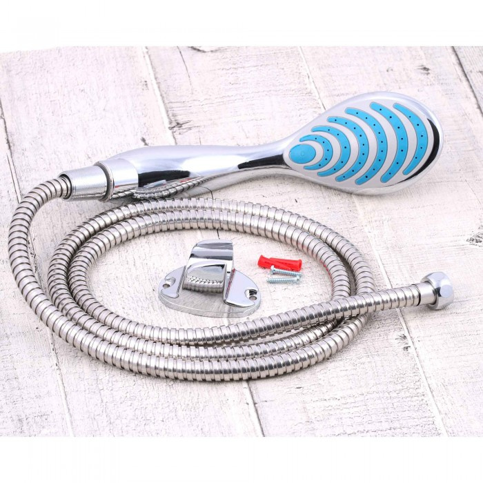 Zestaw natryskowy prysznicowy ze słuchawką UFO + wąż, uchwyt