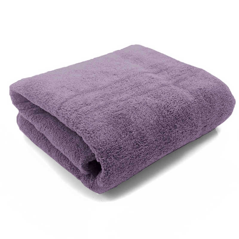 Ręcznik kąpielowy MIKRO jasny fioletowy z mikrofibry 70x140 szybkoschnący