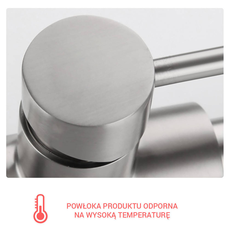 Bateria kuchenna wyciągana wylewka TUBO INOX