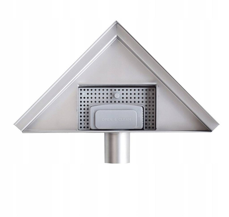 Odpływ punktowy trójkątny