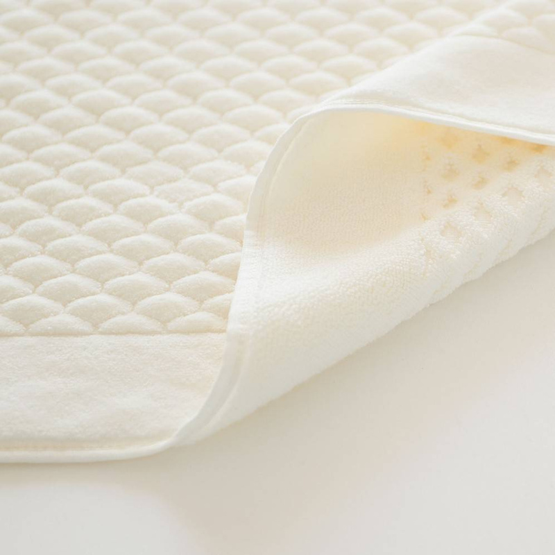 Dywanik łazienkowy bawełniany kremowy 50x70 CARLO