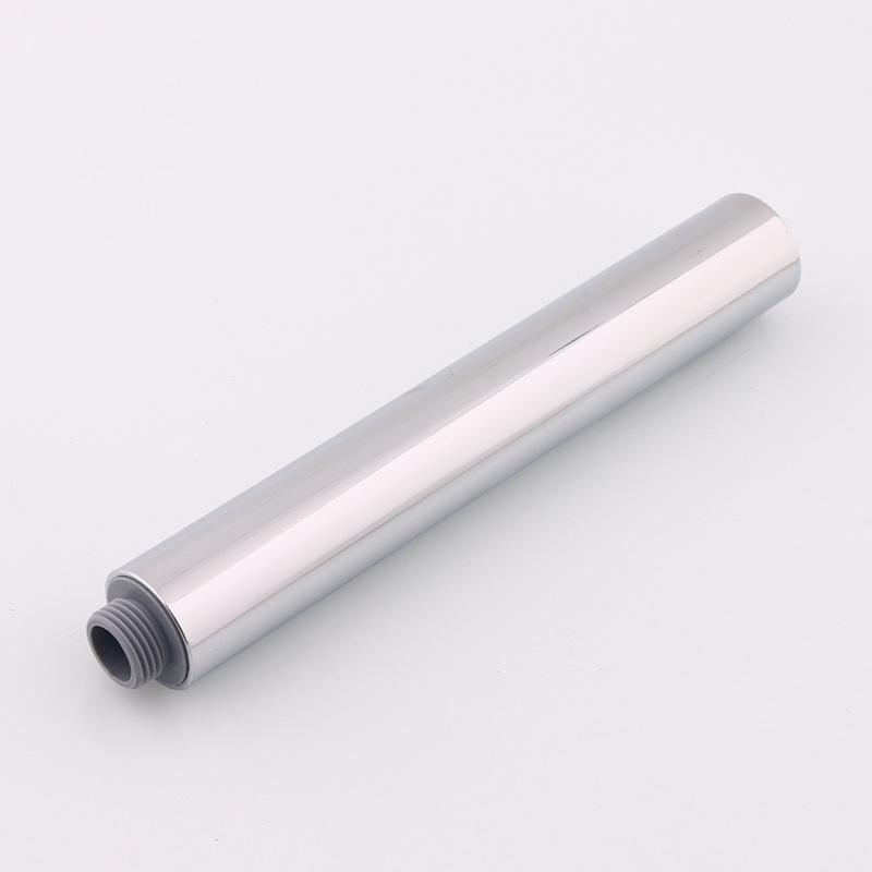 Słuchawka prysznicowa stalowa chrom prosta zaokrąglona HUGO